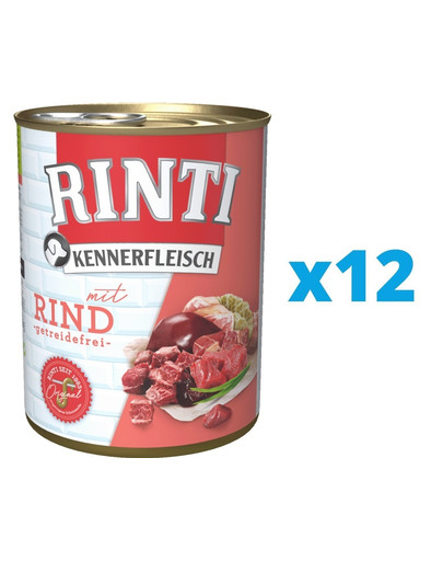 RINTI Kennerfleisch Rind 12 x 800 g
