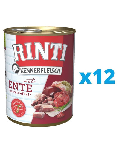 RINTI Kennerfleisch Ente 12 x 800 g