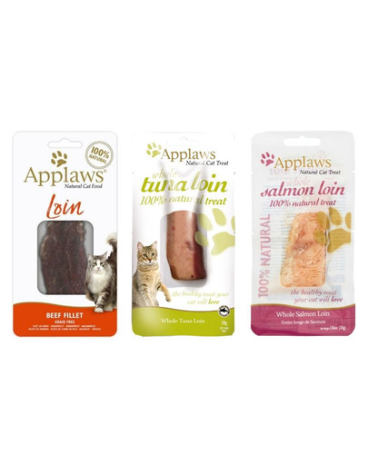 APPLAWS Snacks für Katzen 3-Pack Mix