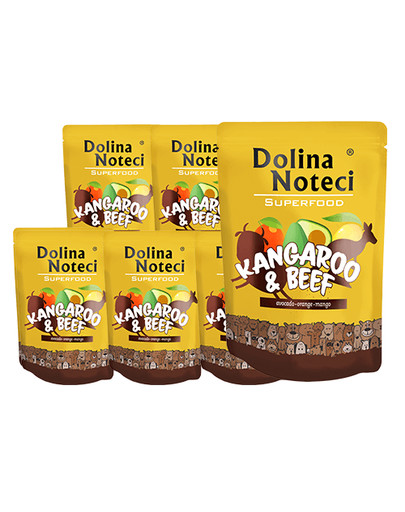 DOLINA NOTECI SuperFood Känguru und Rindfleisch 10x300 g