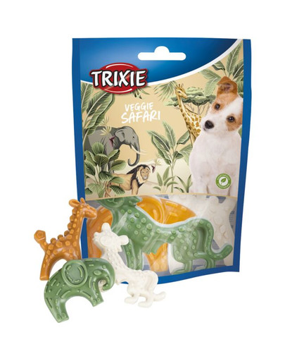 TRIXIE Veggie Safari Vegetarisches Hundeleckerli 3er Pack 84g