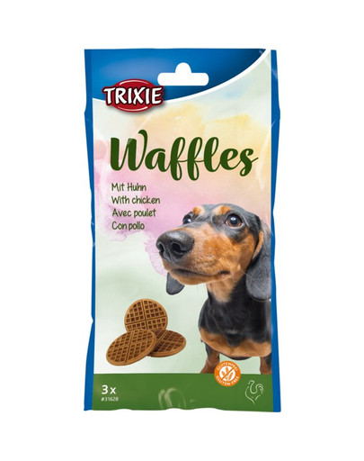 TRIXIE Wafle Huhn Leckerli für Hunde 100 g