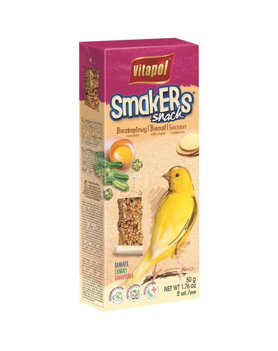 VITAPOL Smaker für Kanarienvögel trocken 2er Pack