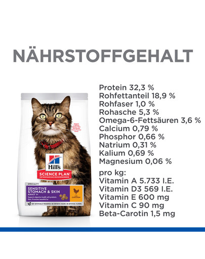 HILL'S Science Plan Cat Adult Dry Chicken Sensitive 7 kg