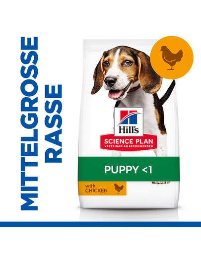 HILL'S Science Plan Hund Puppy Medium Huhn 14 kg