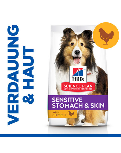 HILL'S Canine Adult Sensitive Stomach&Skin 14 kg