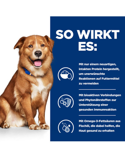 HILL'S Prescription Diet Canine Derm Complete 12 kg Futter zur Stärkung der Hundehaut