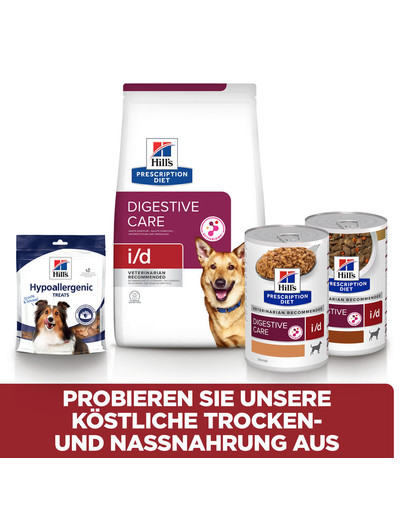 HILL'S Prescription Diet Canine i/d 4 kg Futter für Hunde mit Verdauungsproblemen