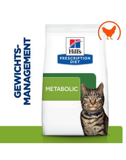 HILL'S Prescription Diet Feline Metabolic mit Huhn 3 kg