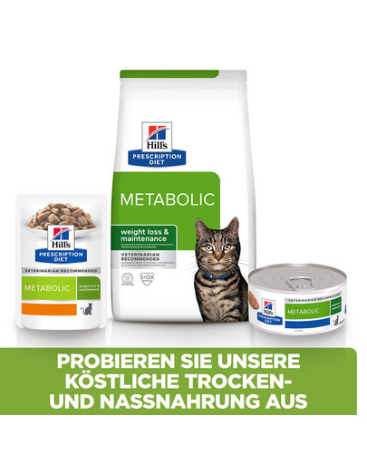 HILL'S Prescription Diet Feline Metabolic mit Huhn 3 kg