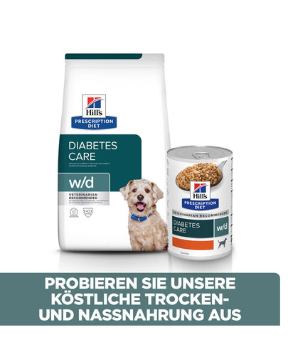 HILL'S Prescription Diet w/d Diabetes Care Chicken Adult 10 kg