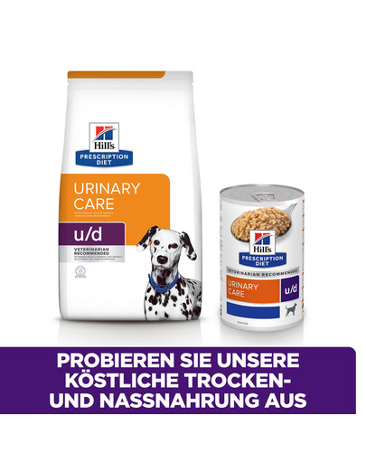 HILL'S Prescription Diet Canine u/d Urinary Care 4 kg