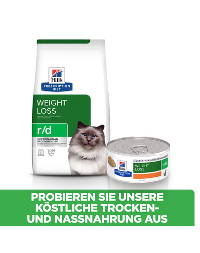 HILL'S Prescription Diet Feline r/d Weight Reduction 3 kg
