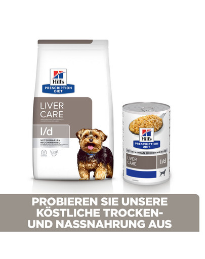 HILL'S Prescription Diet Canine l/d 370g Futter für Hunde mit Lebererkrankungen