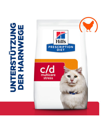 HILL'S Prescription Diet Feline c/d Multicare Urinary Stress 8 kg