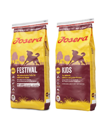 JOSERA Dog Festival 15 kg + Kids 15 kg