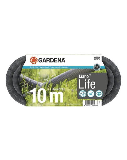 GARDENA Liano Life 10 m Textilschlauch-Set