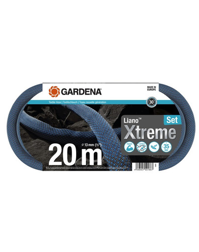 GARDENA Liano Xtreme Textilschlauch 20 m Satz