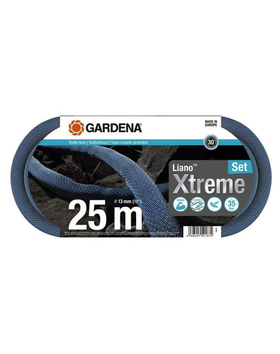 GARDENA Liano Xtreme Textilschlauch 25 m Satz