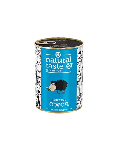 NATURAL TASTE Black Sheep Hundedose 400g