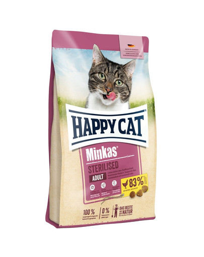 Happy Cat Minkas Sterilised Geflügel 1.5kg