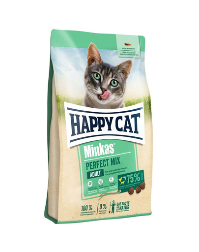 HAPPY CAT Minkas Perfect Mix Geflügel, Fisch & Lamm 4 kg