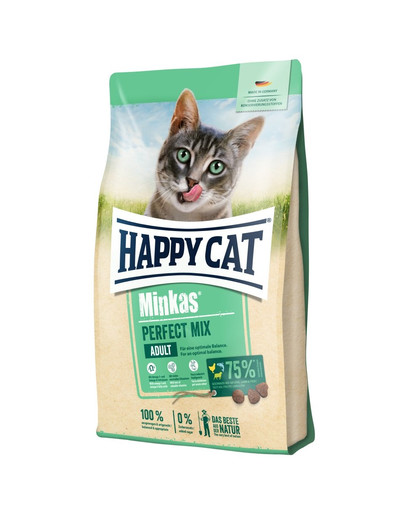 HAPPY CAT Minkas Perfect Mix Geflügel, Fisch & Lamm 4 kg