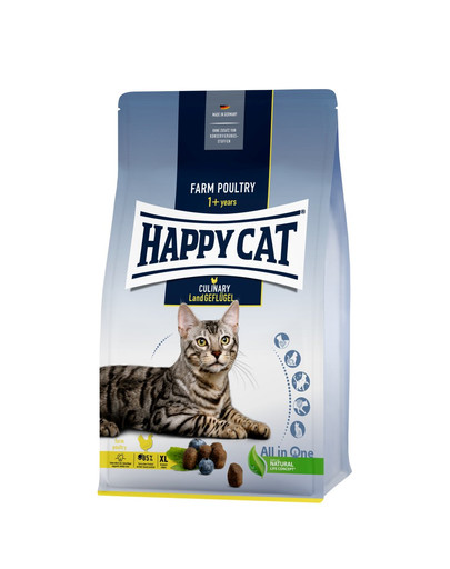 HAPPY CAT Culinary Adult Land Country Geflügel 4 kg