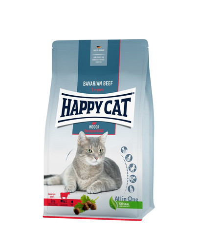 HAPPY CAT Indoor Adult Voralpen-Rind 4 kg