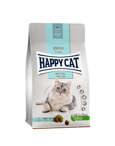 HAPPY CAT Sensitive Hair & Skin 4 kg