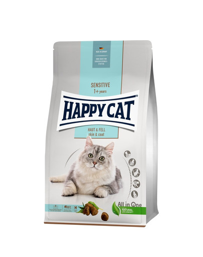HAPPY CAT Sensitive Hair & Skin 4 kg