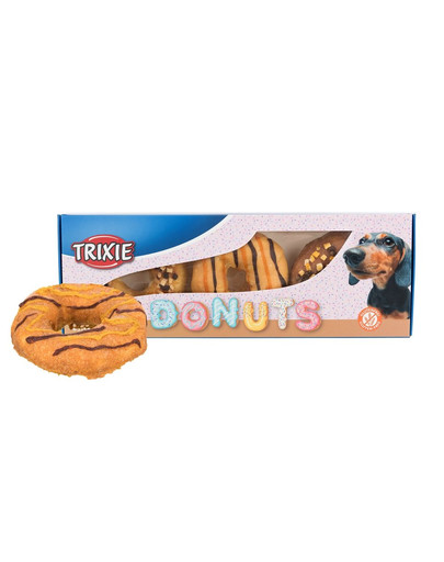 TRIXIE Donaty Hundeleckerli mit Ente, Kürbis, Banane 3 × 100 g