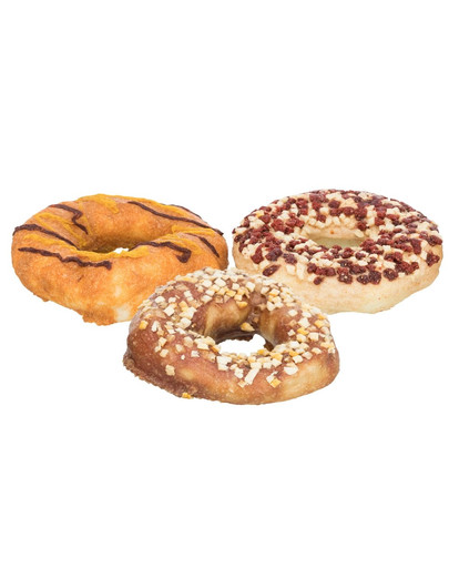 TRIXIE Donaty Hundeleckerli mit Ente, Kürbis, Banane 3 × 100 g