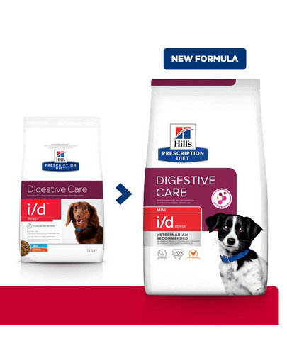 HILL'S Prescription Diet Canine i/d Stress Mini Hundefutter für Zwerghunde 6 kg
