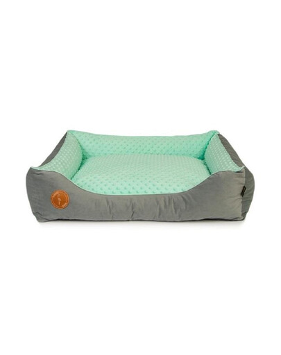 LAUREN DESIGN VELVET CEZAR lair grauer Samt + Minky Mint