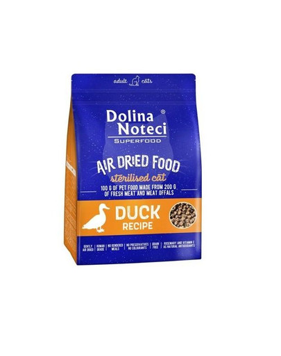DOLINA NOTECI Superfood Getrocknetes Entenfutter 1kg