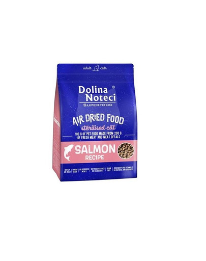 DOLINA NOTECI Superfood Futter für getrockneten Lachs 1kg