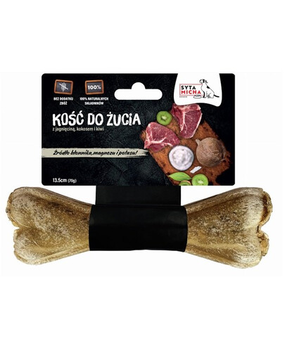 SYTA MICHA Kausnochen mit Lamm, Kokos und Kiwi 13,5 cm