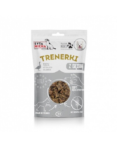 SYTA MICHA Trainingssnacks mit Gans für Hunde 80g