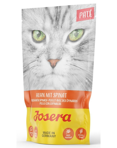 JOSERA Paté Huhn mit Spinat 85 g