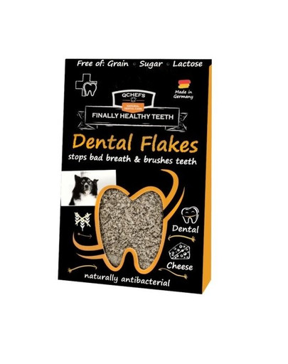 QCHEFS Dental Flakes für die Mundhygiene 90g