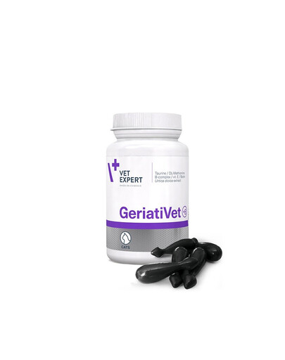 VETEXPERT GeriatiVet Cat Twist off 60 Kapseln für ältere Katzen