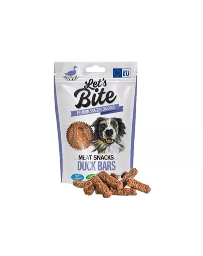 BRIT Let’s Bite Meat Snacks bars 80g Entenschnabel