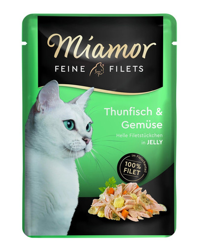 MIAMOR Feine Filets Thunfisch mit Gemüse 100 g Beutel