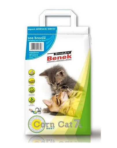 BENEK Super Corn Cat Meerbrise 14 l