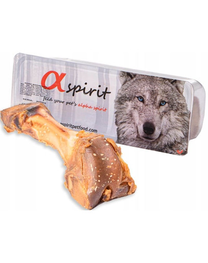ALPHA SPIRIT Bein Großer Schweineknochen für Hunde 0,33 kg