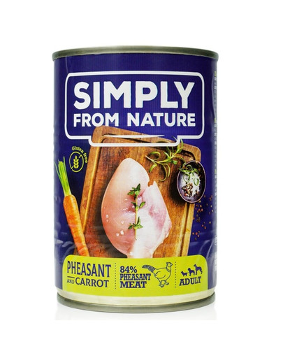 SIMPLY FROM NATURE Fasan mit Karotte 400 g