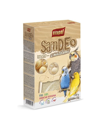 VITAPOL Sand für Vögel - Zitrone 1500g