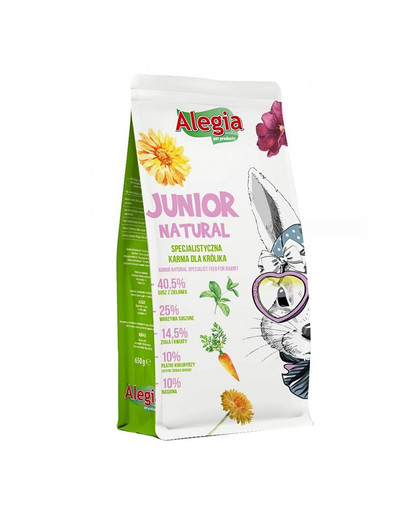ALEGIA Junior Natural Kaninchenfutter 650g