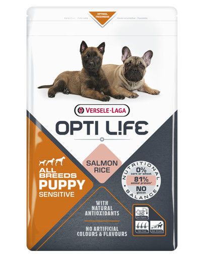 VERSELE LAGA Opti Life Puppy Sensitive All Breeds Lachs 12.5 kg
